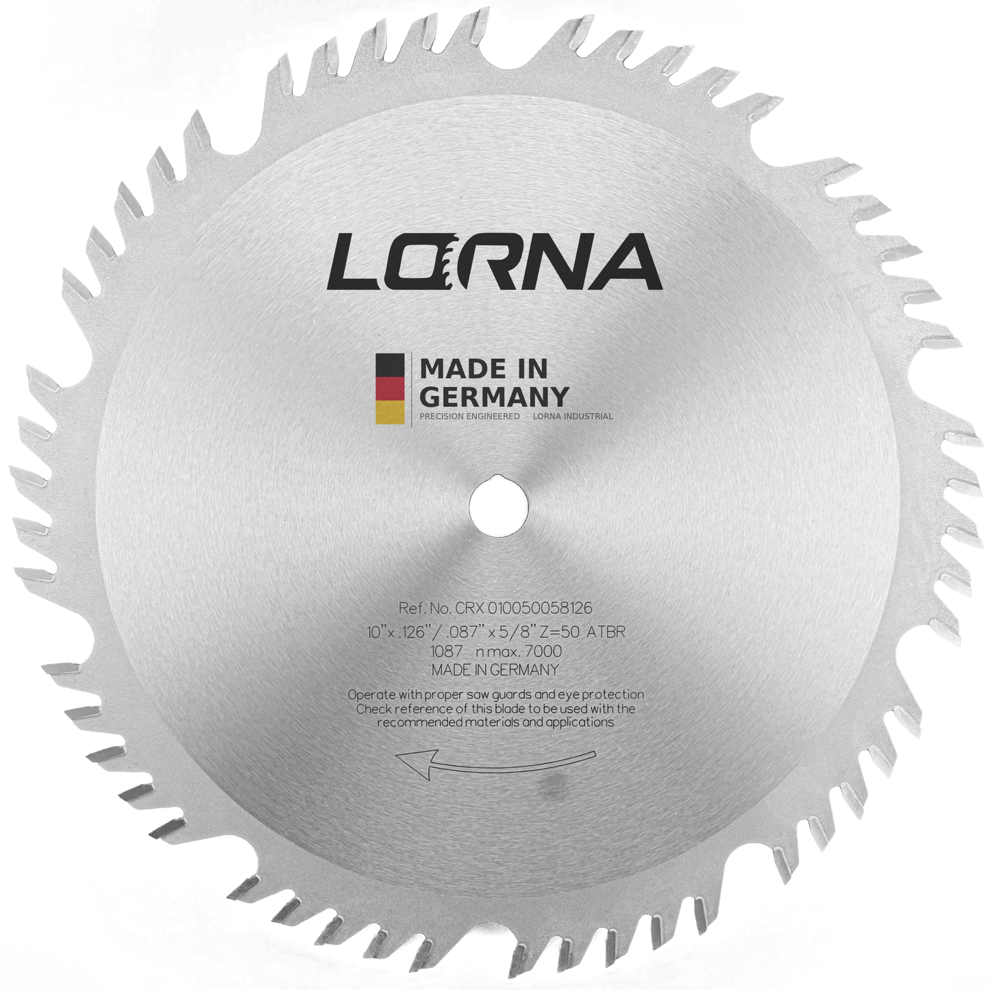 12" D x 60T ATB+R x 1" Bore Combination Blade