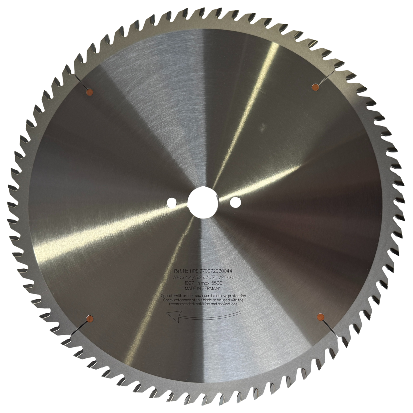 370mm x 72T TCG Panel Saw Blade – 30mm Bore for Schelling (Made in Germany)
