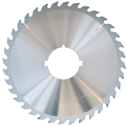 12" D x 36T TCG x 3-1/8" Bore Thin Kerf Glue Line Rip Saw Blade