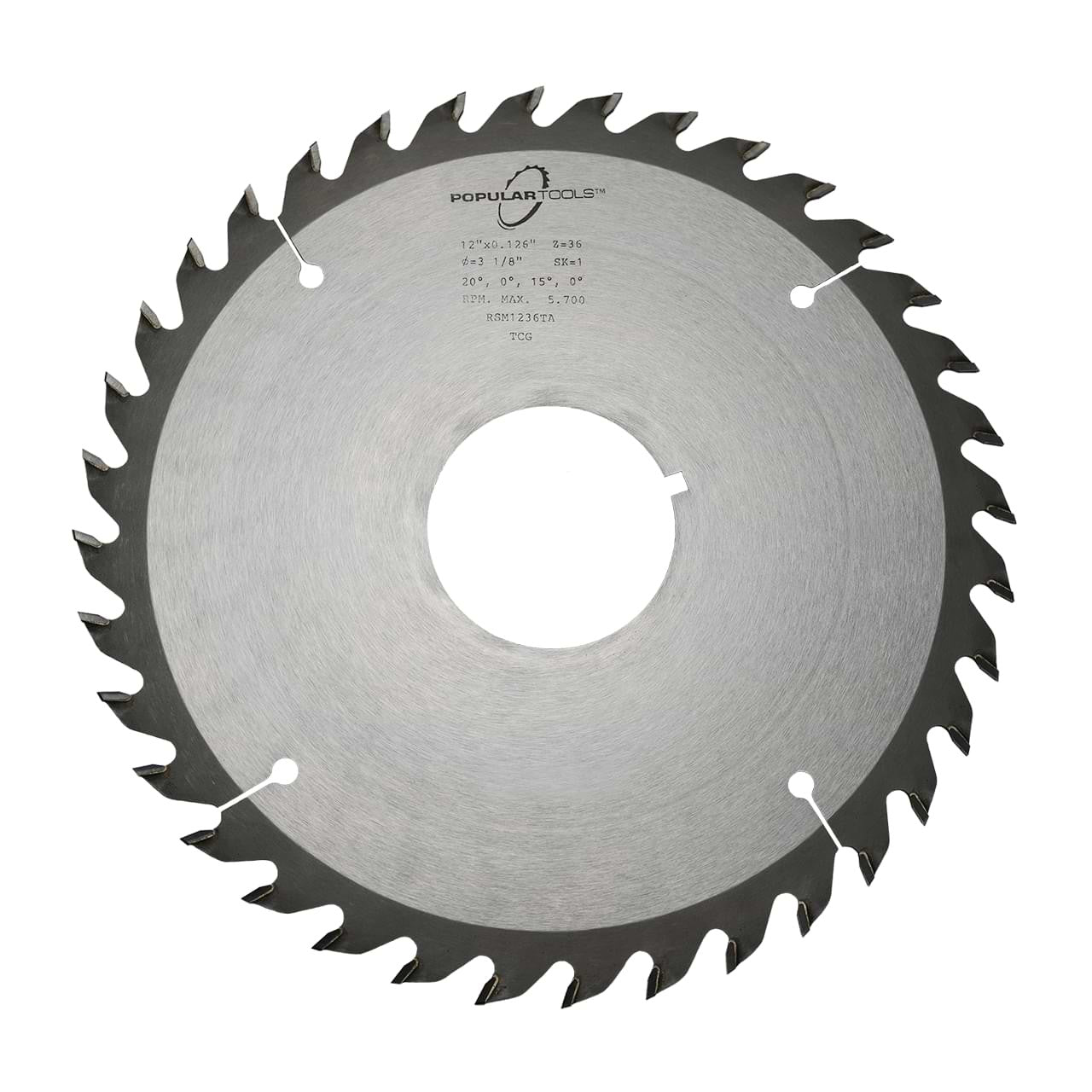 14 inch D x 24 Teeth x FTG x 3-1/8 inch Bore Rip Saw Blade (RSM1424T)