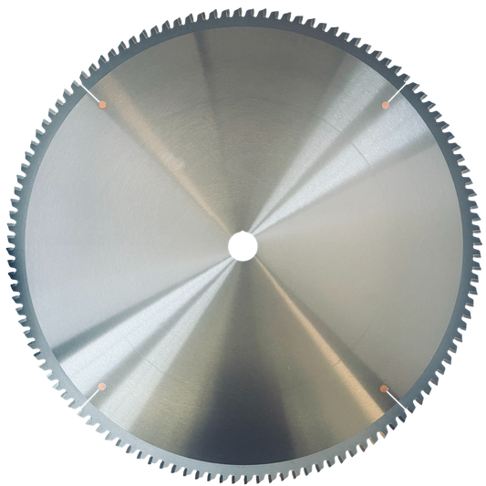 18" D x 100T TCG x 1" Bore Aluminum Saw Blade