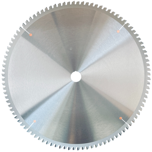 14" D x 100T M-TCG x 1" Bore No-Melt Plastic Cutting Saw Blade