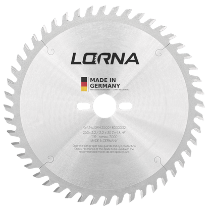 303mm 60T Hollow Face Melamine Saw Blade – 30mm Bore | Chip-Free Laminate Cuts