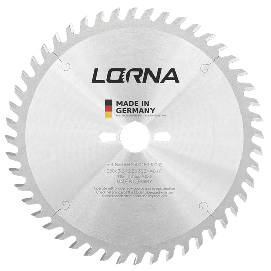 220mm 42T Hollow Face Melamine Saw Blade – 30mm Bore | Chip-Free Laminate Cuts