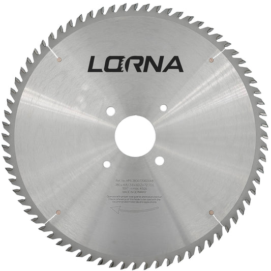 380MM D x 72T x TCG x 60 Bore HOLZMA Panel Saw Blade