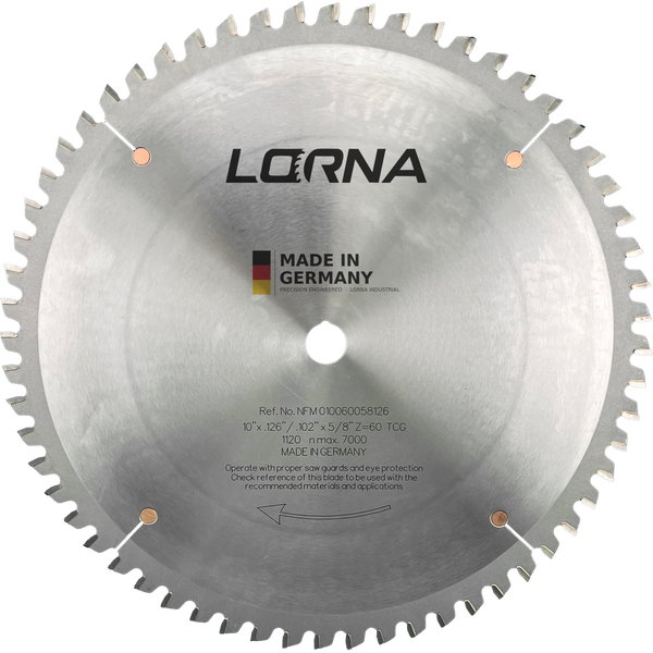 LORNA Industrial non-ferrous metal cutting saw blade