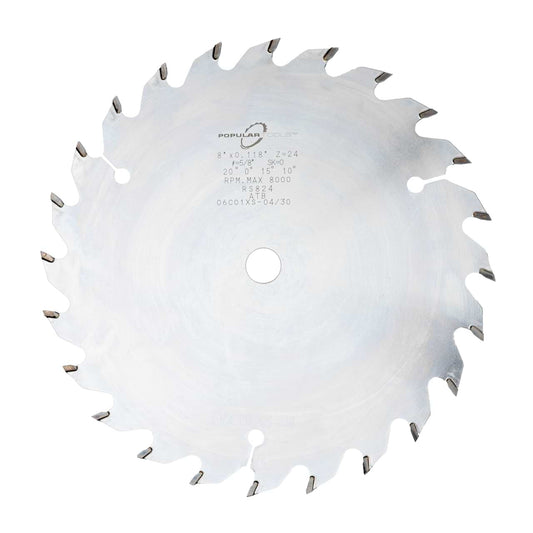 7-1/4 inch D x 24 Teeth x ATB x 5/8 inch Bore Rip Saw Blade (RS72524)