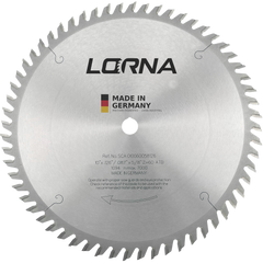 10" D x 60T ATB x 5/8" Bore Crosscut Saw Blade